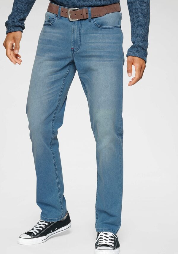 Bild 1 von H.I.S Slim-fit-Jeans FLUSH Ökologische, wassersparende Produktion durch Ozon Wash