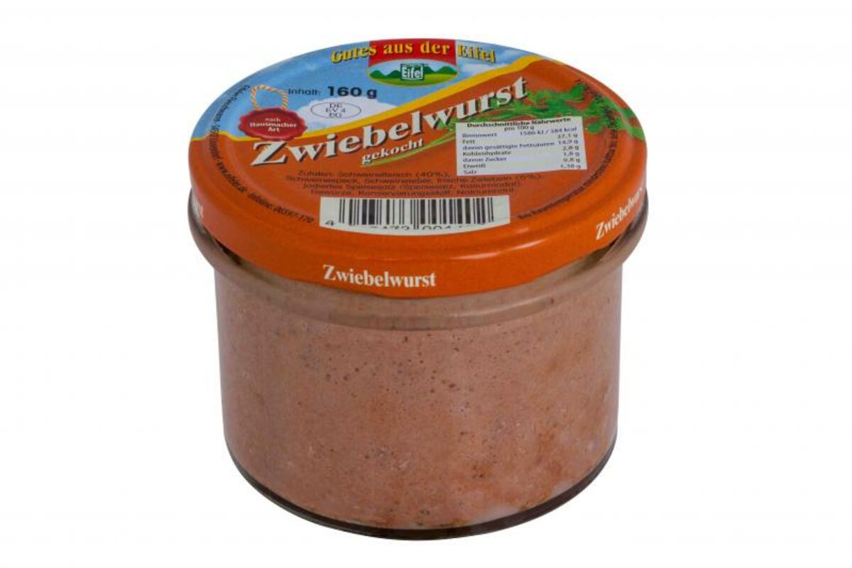 Bild 1 von Eifel Zwiebelwurst gekocht