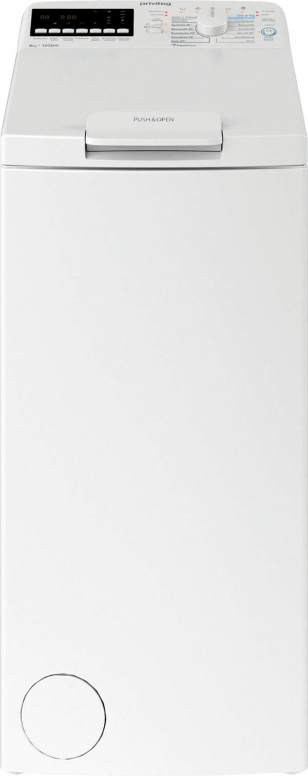Bild 2 von Privileg Waschmaschine Toplader PWT B623S, 6 kg, 1200 U/min