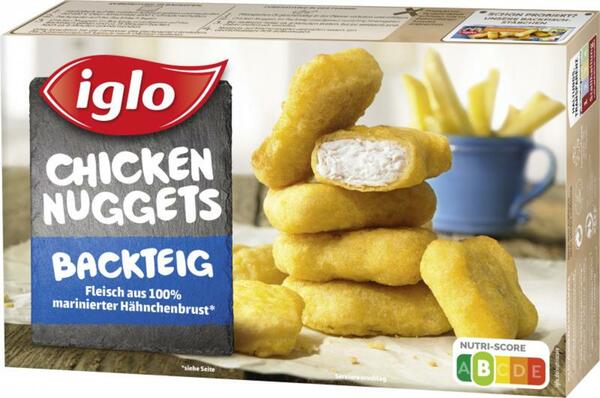 Bild 1 von Iglo Chicken Nuggets im Backteig