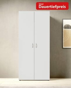 Schlafkontor Kleiderschrank Base Schrank Bestseller Dauertiefpreis, in 3 Breiten und 2 Farben