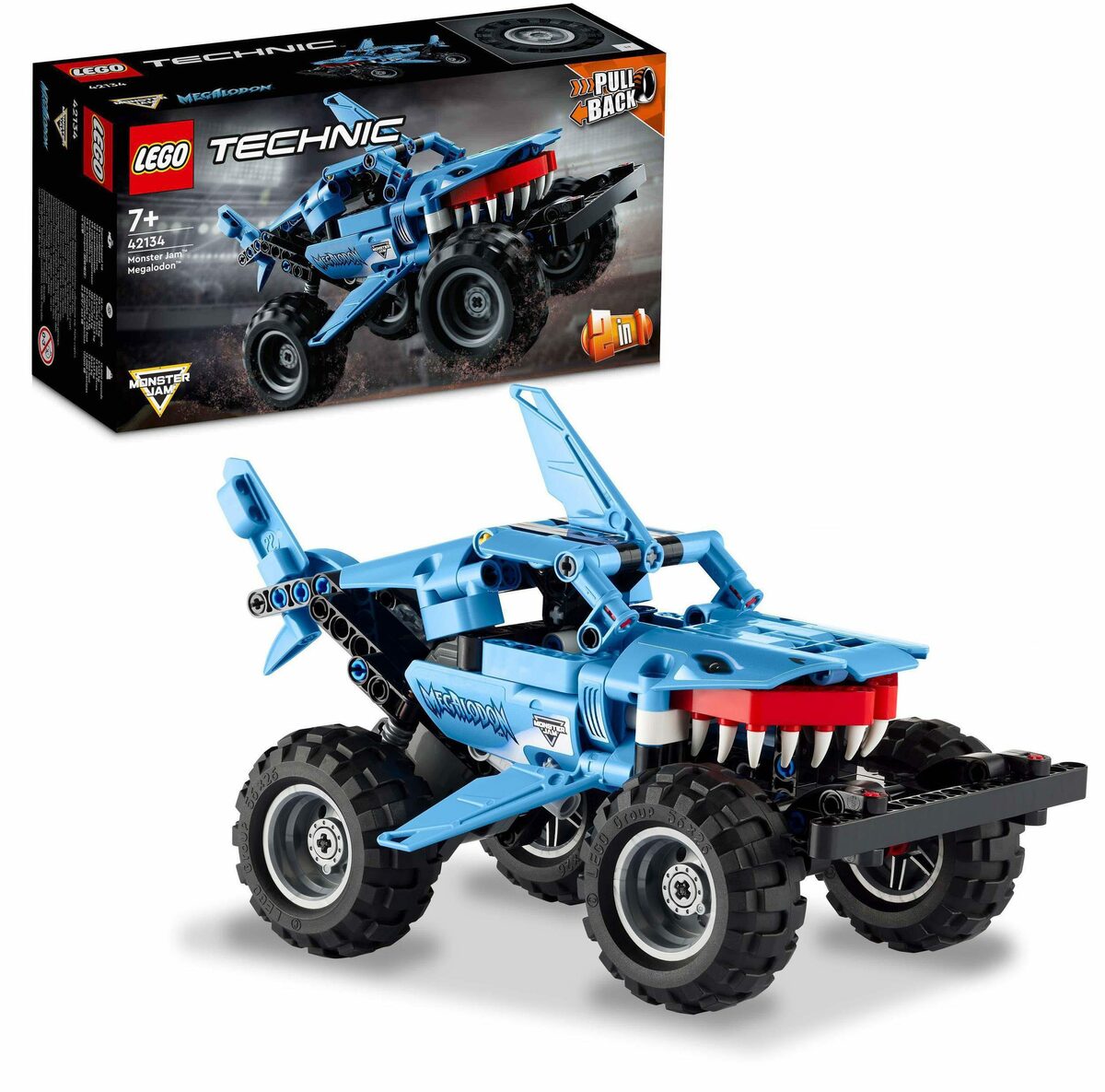 Bild 1 von LEGO® Konstruktionsspielsteine Monster Jam™ Megalodon™ (42134), LEGO® Technic 2in1, (260 St)