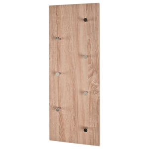 XXXLutz WANDGARDEROBE Eiche, Chrom