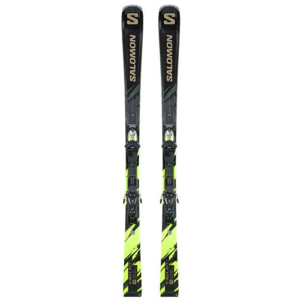 Bild 1 von Ski Herren mit Bindung Piste - SALOMON XMAS 8 XT schwarz/gelb