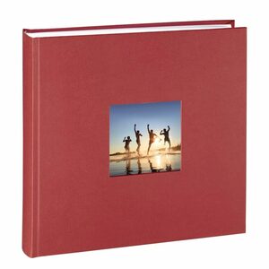 Hama Fotoalbum Jumbo Fotoalbum 30 x 30 cm, 100 Seiten, Album, Bordeaux