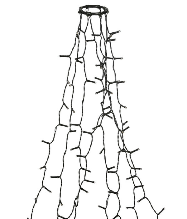 Bild 2 von Dehner LED-Lichterkette für Weihnachtsbäume, warmweiß