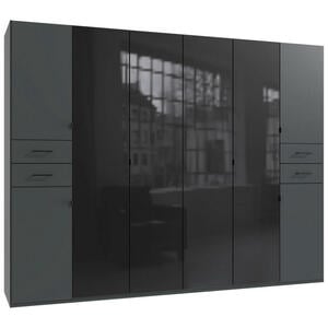 Modante KLEIDERSCHRANK Graphit, Schwarz