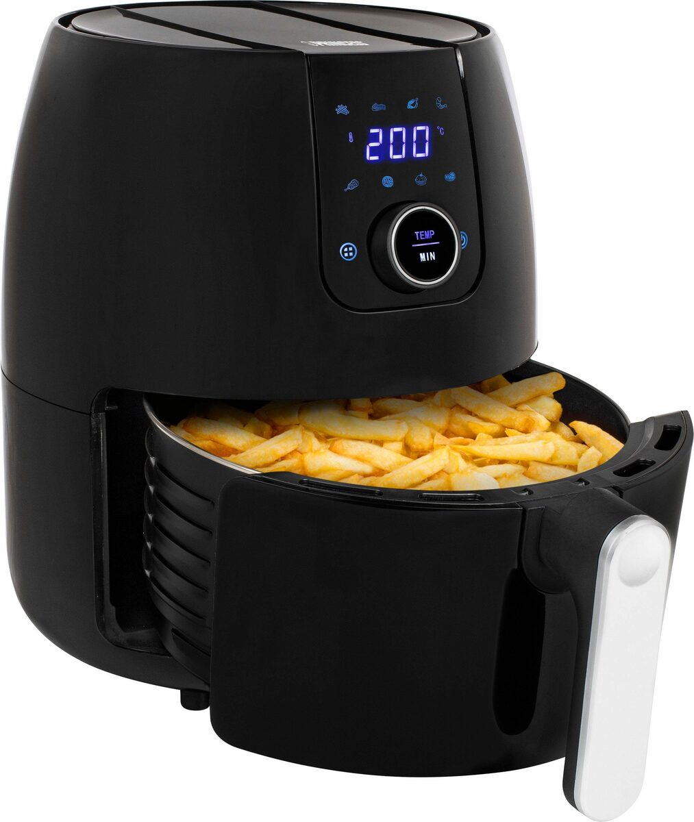 Bild 1 von PRINCESS Heißluftfritteuse 182025, 1500 W, 4,5L Fassungsvermögen, 80-200°C