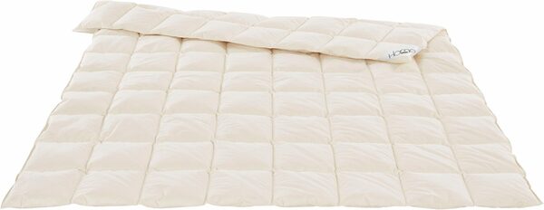 Bild 4 von Daunenbettdecke, Cazis, Home affaire, Füllung: 100% Daunen, Bezug: Baumwolle, kontrolliert biologische Baumwolle