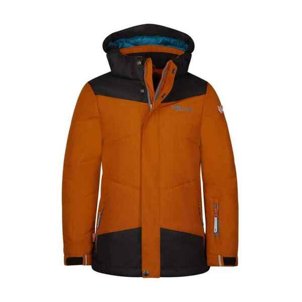 Bild 1 von Kinder Winterjacke Norefjell Waldgrün/Orange