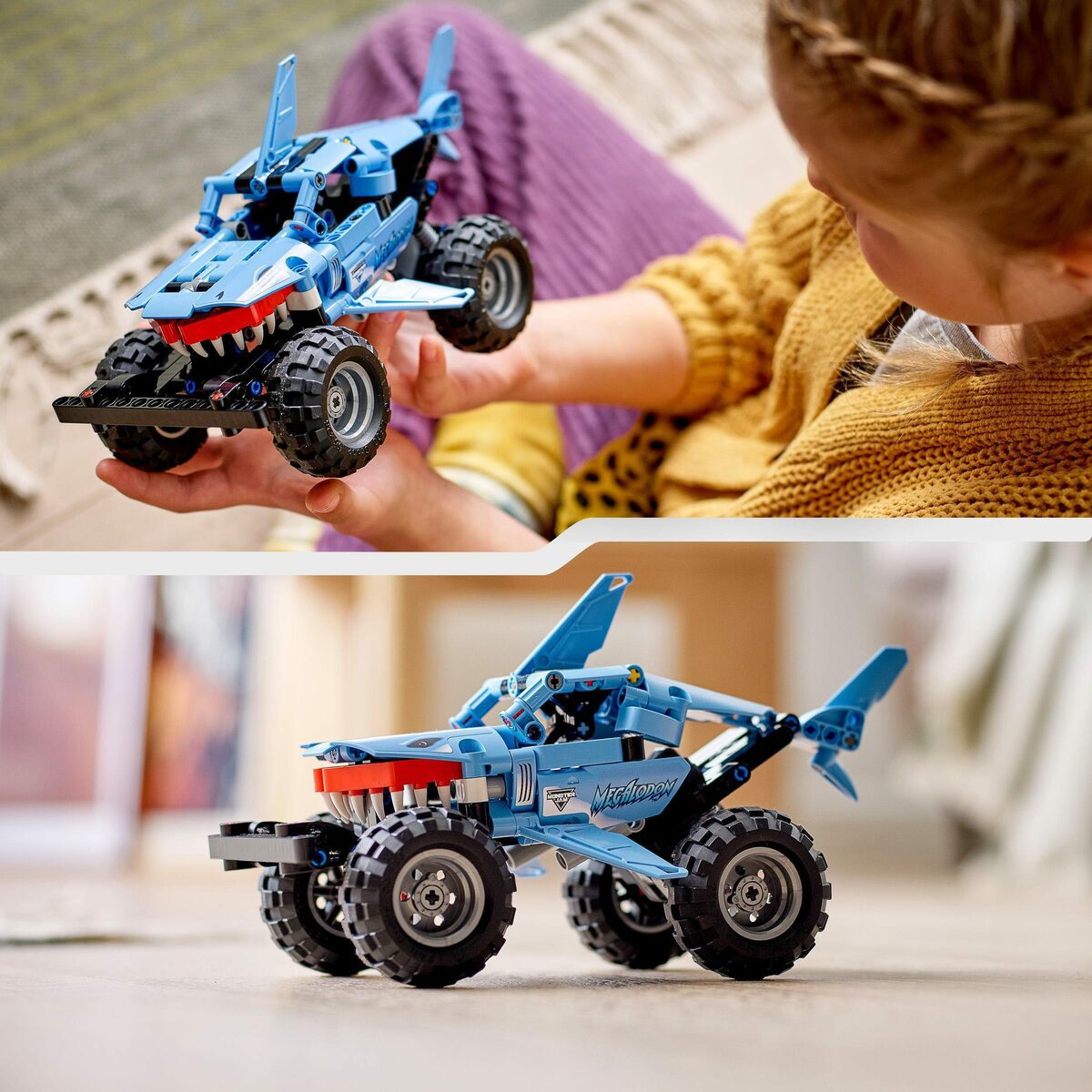 Bild 2 von LEGO® Konstruktionsspielsteine Monster Jam™ Megalodon™ (42134), LEGO® Technic 2in1, (260 St)