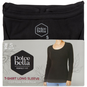 Dolce Bella Basic-Langarmshirt