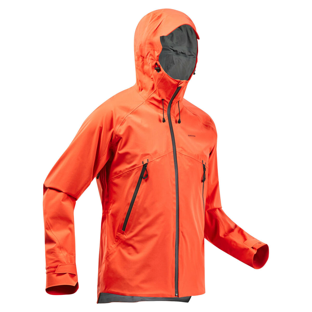 Bild 1 von Wanderjacke Herren wasserdicht leicht - MH500 rot