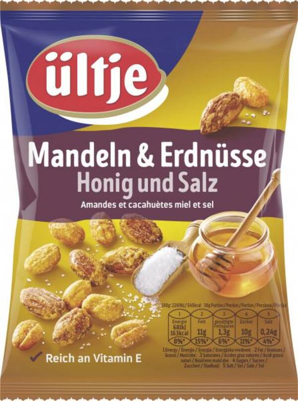 Bild 1 von Ültje Mandel Erdnuss Mix Honig & Salz