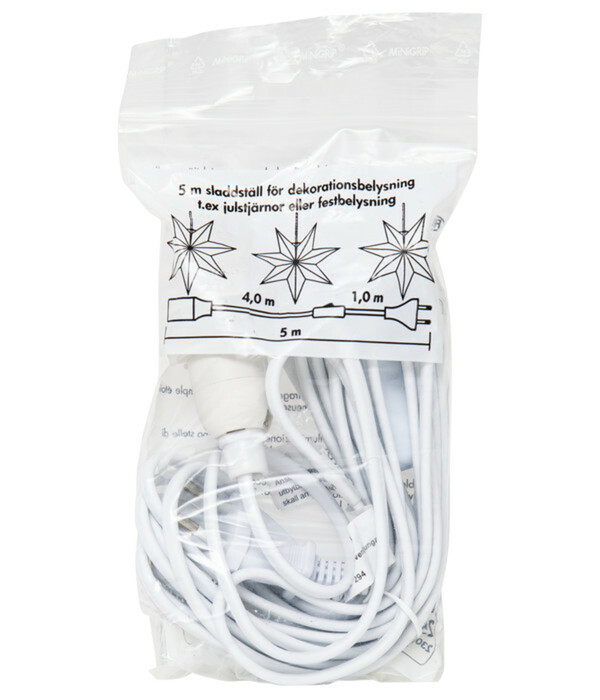 Bild 3 von Star Trading Stromkabel mit Fassung, weiß, ca. L500 cm