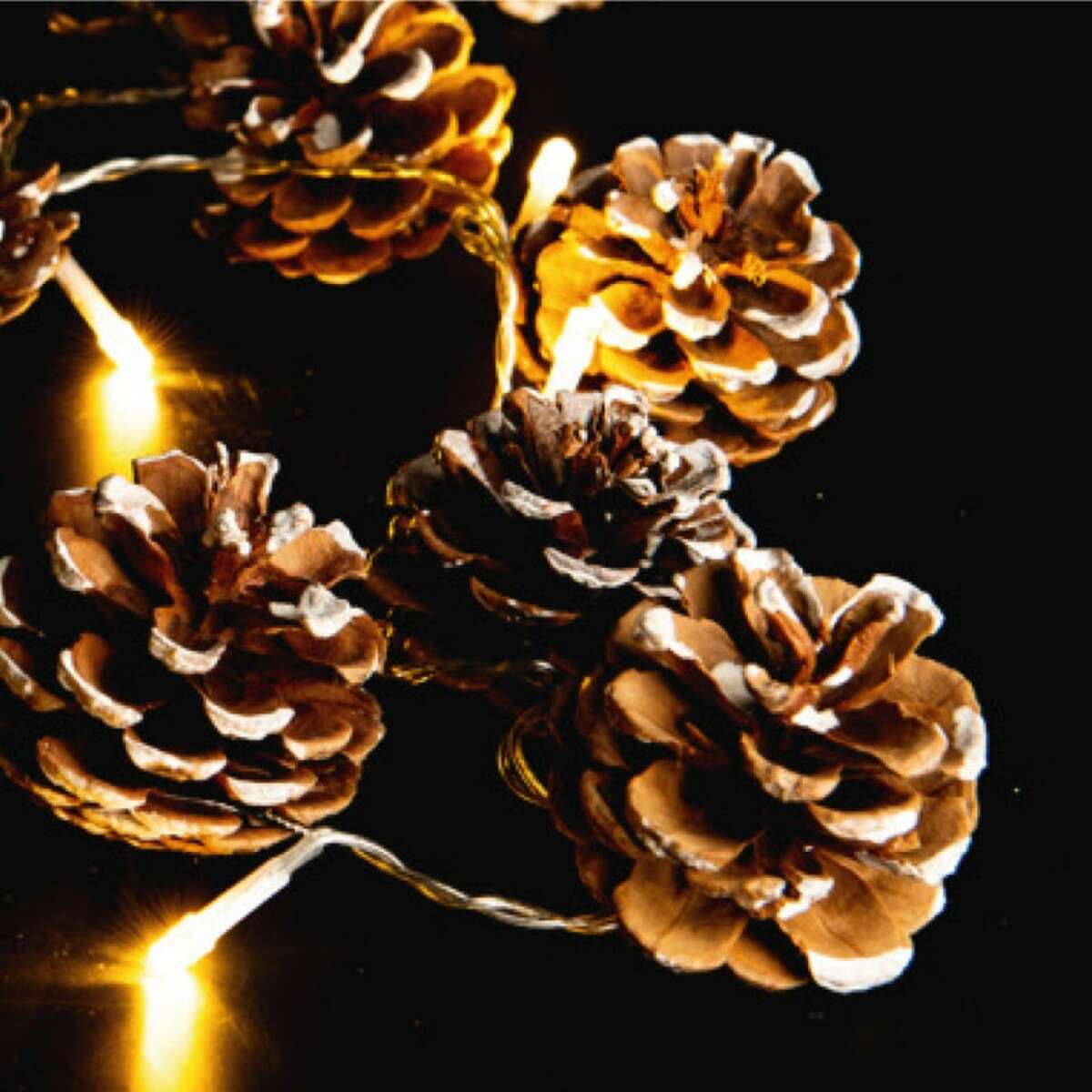 Bild 1 von LED-Lichterkette mit Tannenzapfen, ca. 140cm