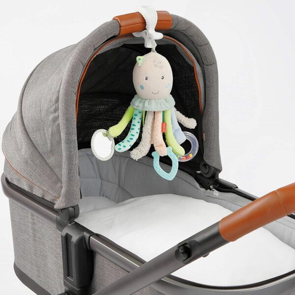 Bild 3 von Fehn Greifspielzeug Activity-Oktopus, zur Befestigung an Kinderwagen, Babyschale oder Bett