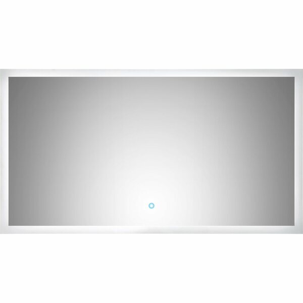 Bild 1 von Posseik LED-Lichtspiegel 65 cm x 120 cm Neutralweiß Touch-Bedienung