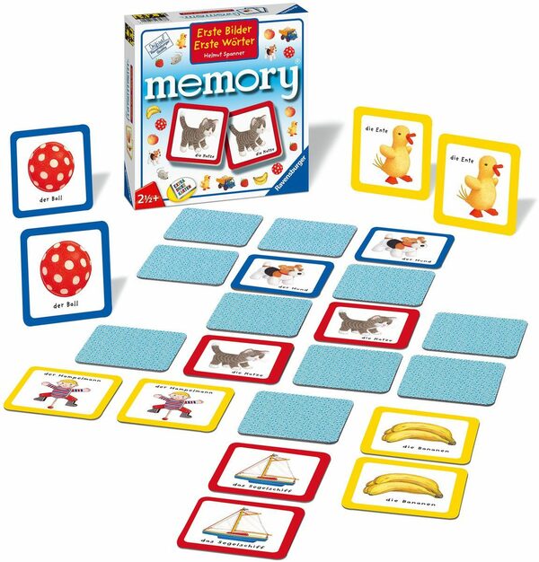 Bild 4 von Ravensburger Spiel, Kinderspiel Erste Bilder Erste Wörter memory®, FSC® - schützt Wald - weltweit; Made in Europe