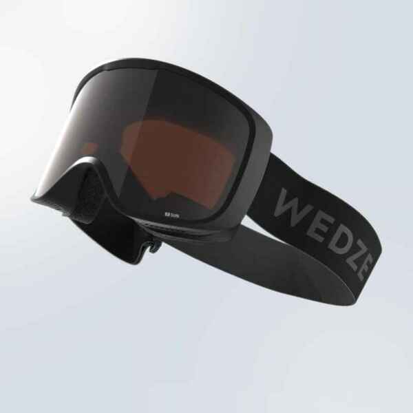 Bild 1 von Skibrille Snowboardbrille Erwachsene/Kinder Schönwetter - G 100 S3 schwarz