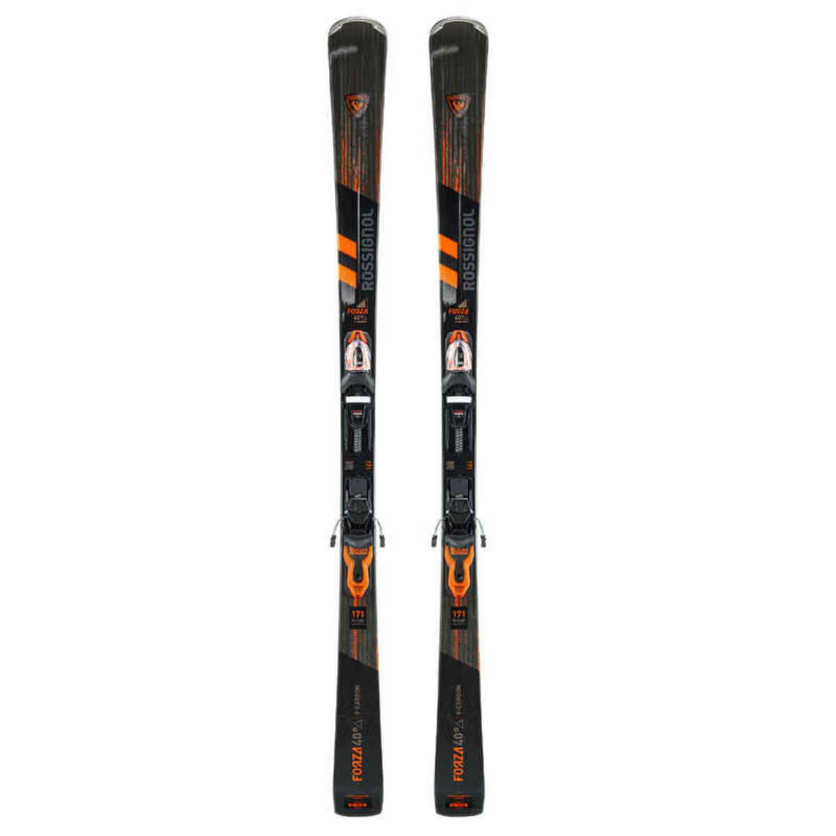 Bild 1 von Ski Herren mit Bindung Piste - Forza 128 40° Rossignol schwarz/orange