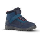 Bild 1 von Winterschuhe Kinder Klettverschluss Gr. 24–34 warm wasserdicht Winterwandern - SH100 dunkelblau