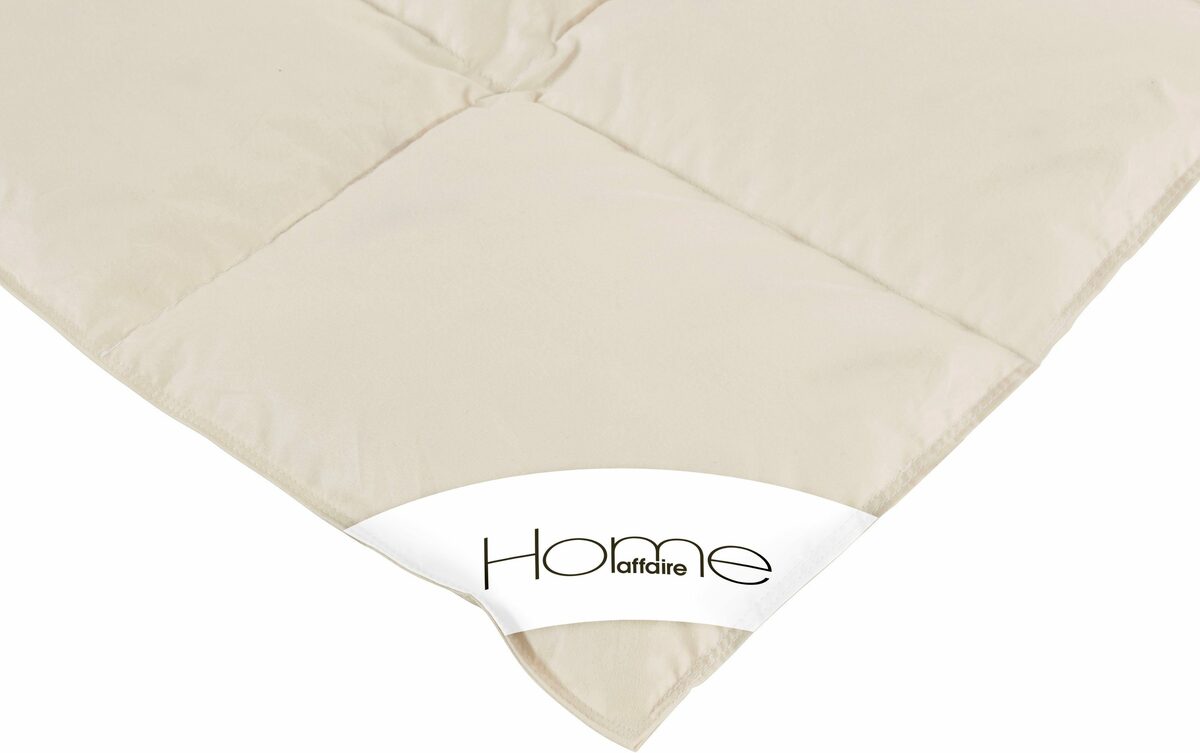 Bild 2 von Daunenbettdecke, Cazis, Home affaire, Füllung: 100% Daunen, Bezug: Baumwolle, kontrolliert biologische Baumwolle