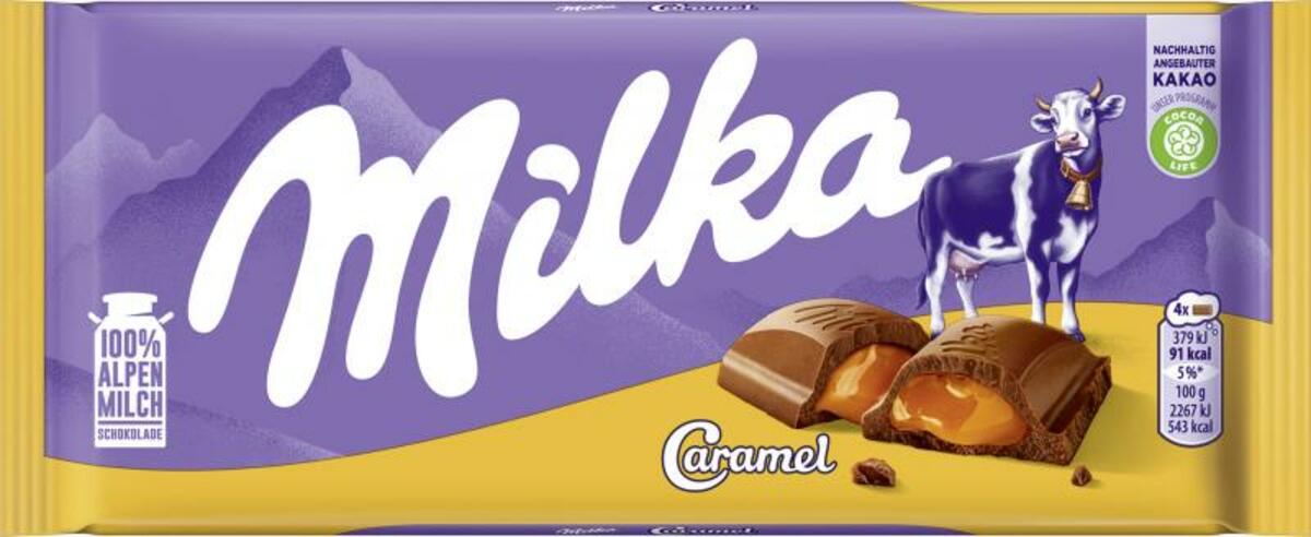 Bild 1 von Milka Tafel Caramel