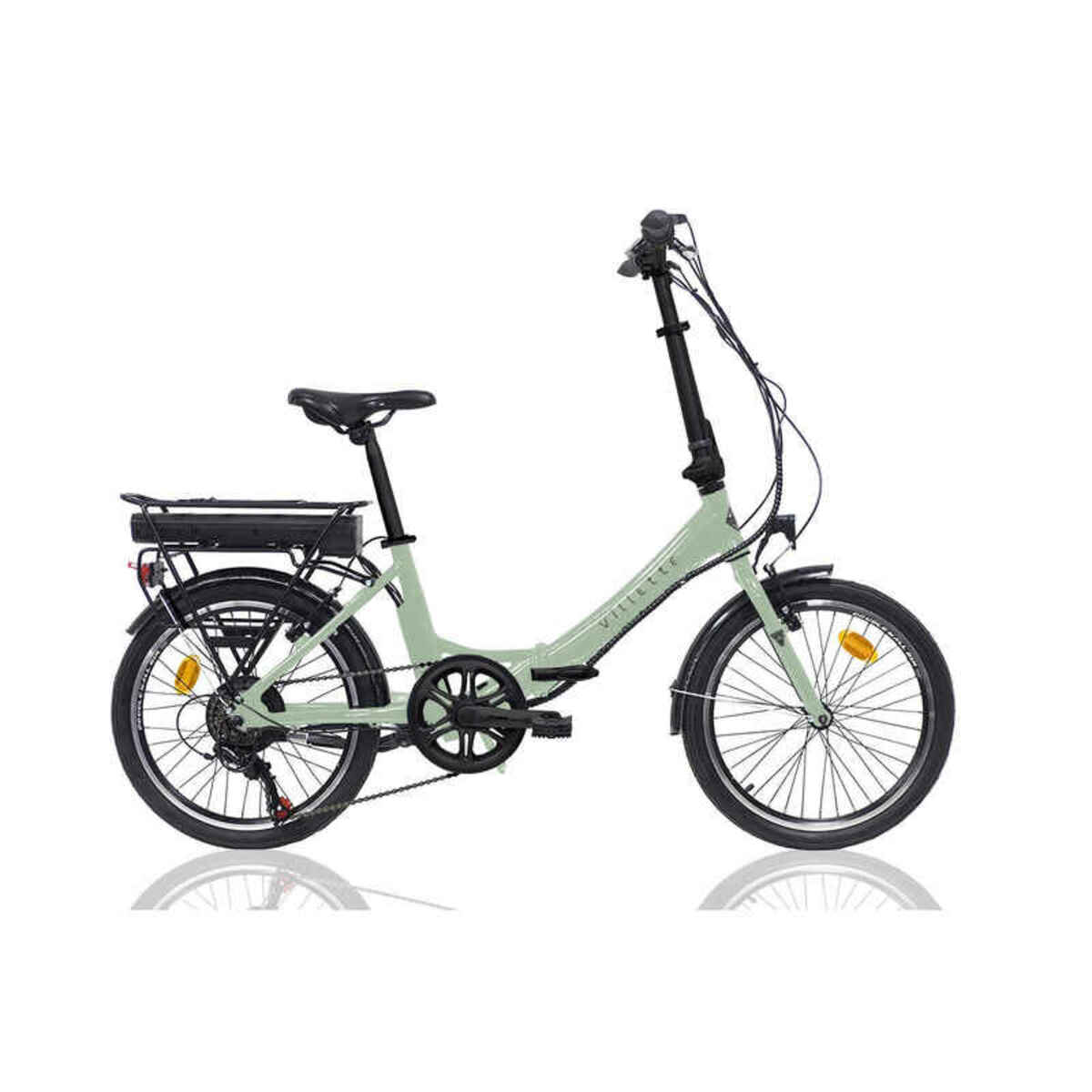 Bild 1 von Villette les Vacances, faltbares E-Bike, 6-Gang, 20-Zoll, schwarz