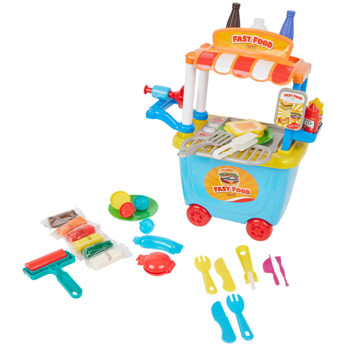 Bild 1 von Playgo Knetset Pizza- oder Eiswagen