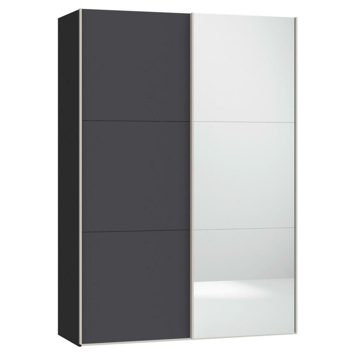 Bild 1 von Carryhome SCHWEBETÜRENSCHRANK Anthrazit, Schwarz