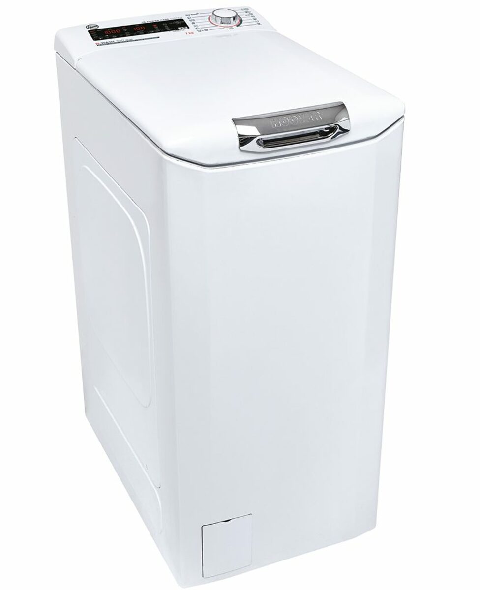 Bild 1 von Hoover Waschmaschine Toplader H3TSM47TAMCE-S, 7 kg, 1400 U/min
