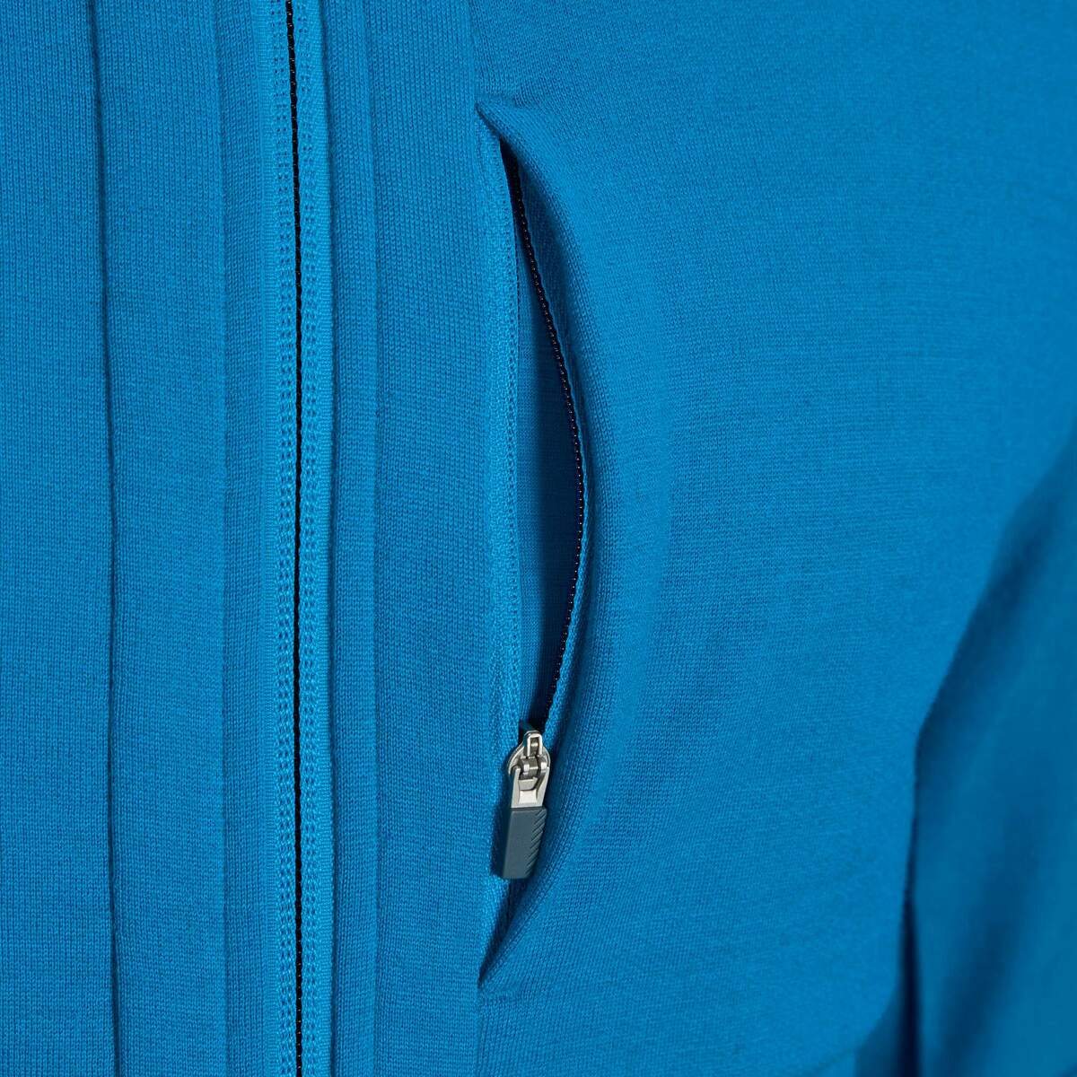 Bild 3 von Icebreaker
              
                 M QUANTUM III LS ZIP HOOD Herren - Wolljacke