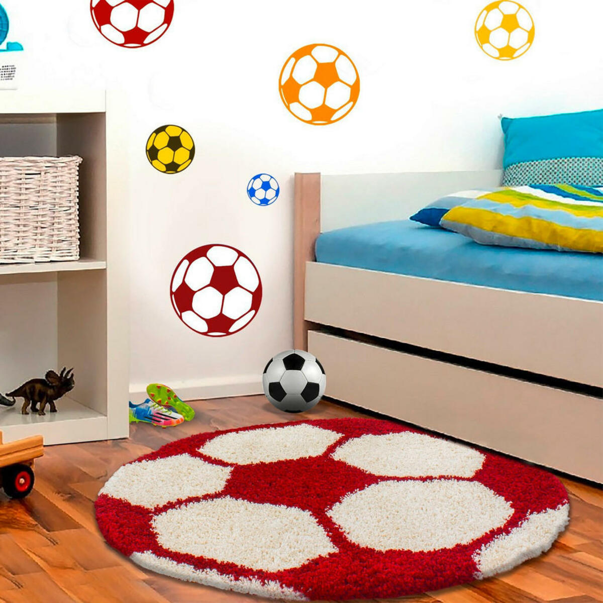 Bild 1 von Ben'n'jen KINDERTEPPICH Rot