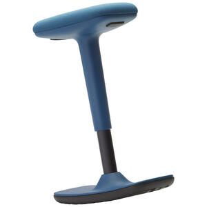 Dauphin BÜROHOCKER Blau, Schwarz