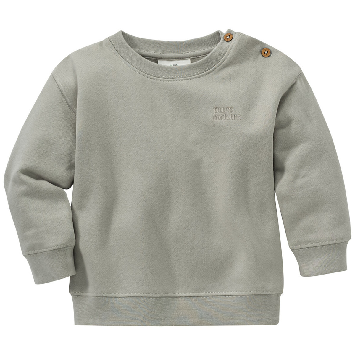 Bild 1 von Baby Sweatshirt mit kleiner Stickerei