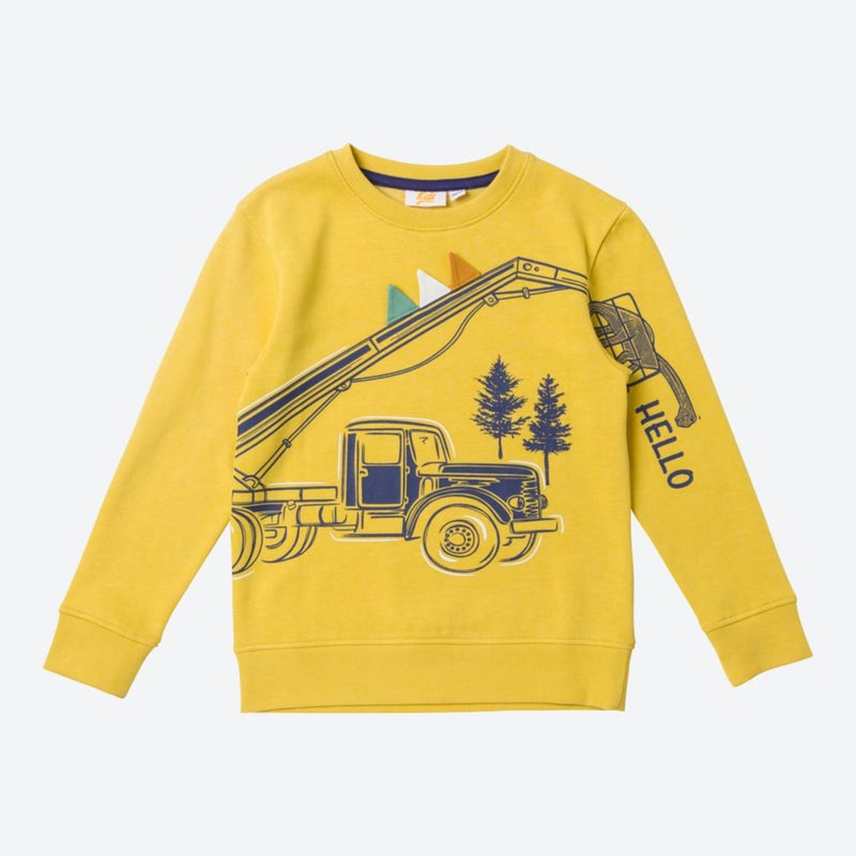 Bild 1 von Kinder-Jungen-Sweatshirt in Melange-Optik
