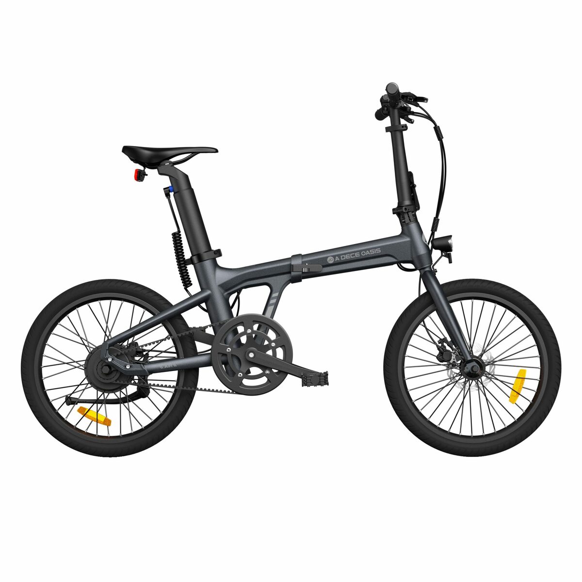 Bild 2 von ADO E-Bike Air 20 Faltrad E-Fahrrad,klapprad Riemenantrieb,Pedelec,17,5KG, 1 Gang, Heckmotor, 345,60 Wh AKKU, ebike Damen/Herren,250W,36V,+Fingerprint-Schloss