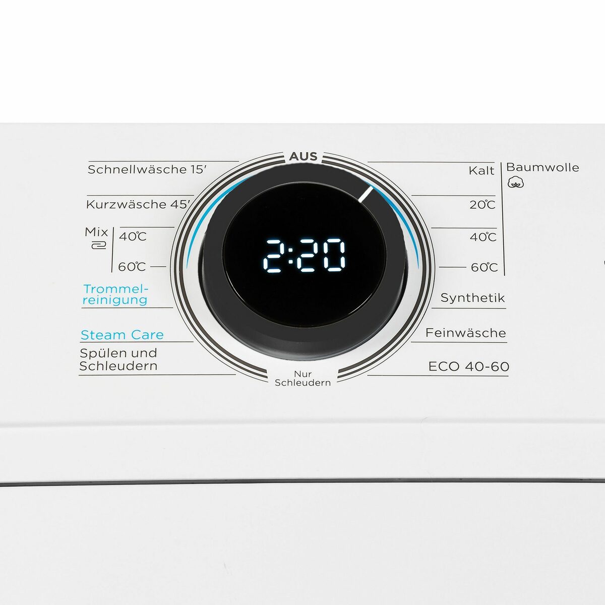 Bild 2 von Midea Waschmaschine Toplader MF100T70B-12A, 7,00 kg, 1200 U/min, AquaStop, Soft Opener, XL Türöffnung, Inverter Motor