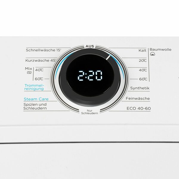 Bild 2 von Midea Waschmaschine Toplader MF100T70B-12A, 7,00 kg, 1200 U/min, AquaStop, Soft Opener, XL Türöffnung, Inverter Motor