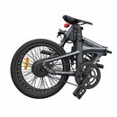 Bild 3 von ADO E-Bike Air 20 Faltrad E-Fahrrad,klapprad Riemenantrieb,Pedelec,17,5KG, 1 Gang, Heckmotor, 345,60 Wh AKKU, ebike Damen/Herren,250W,36V,+Fingerprint-Schloss