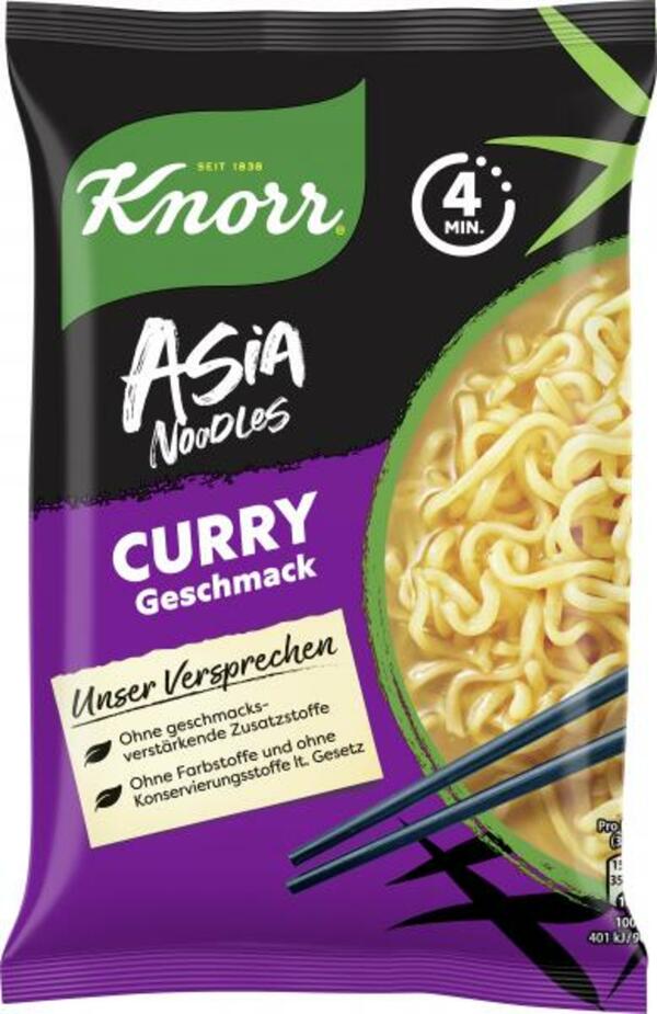 Bild 1 von Knorr Asia Noodles Curry