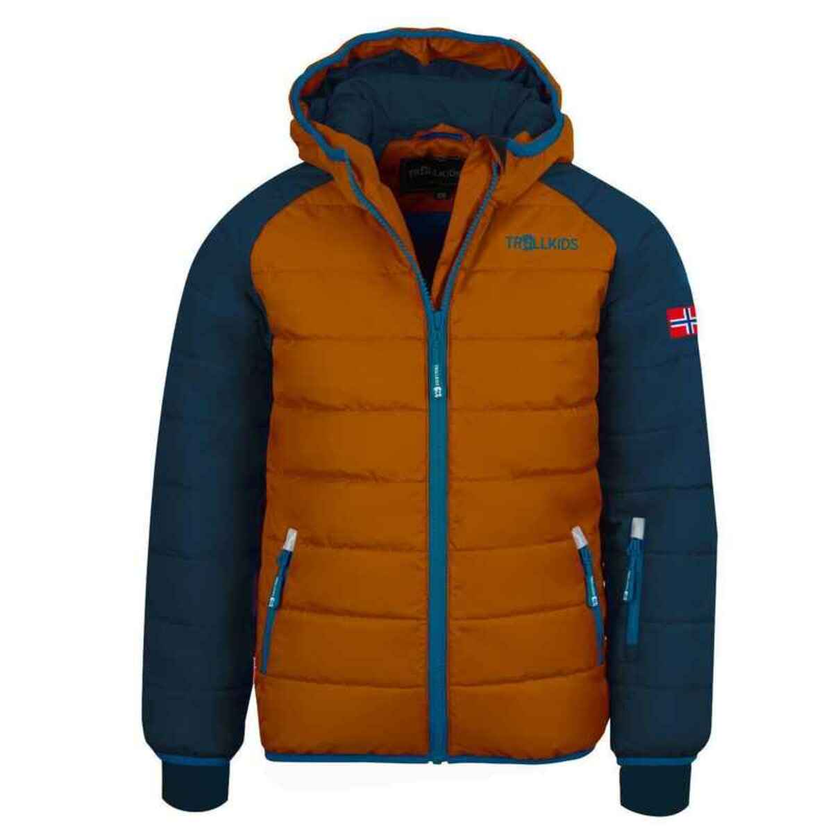Bild 1 von Kinder Winterjacke Hafjell XT Nachtblau/Zimt/Dunkelblau