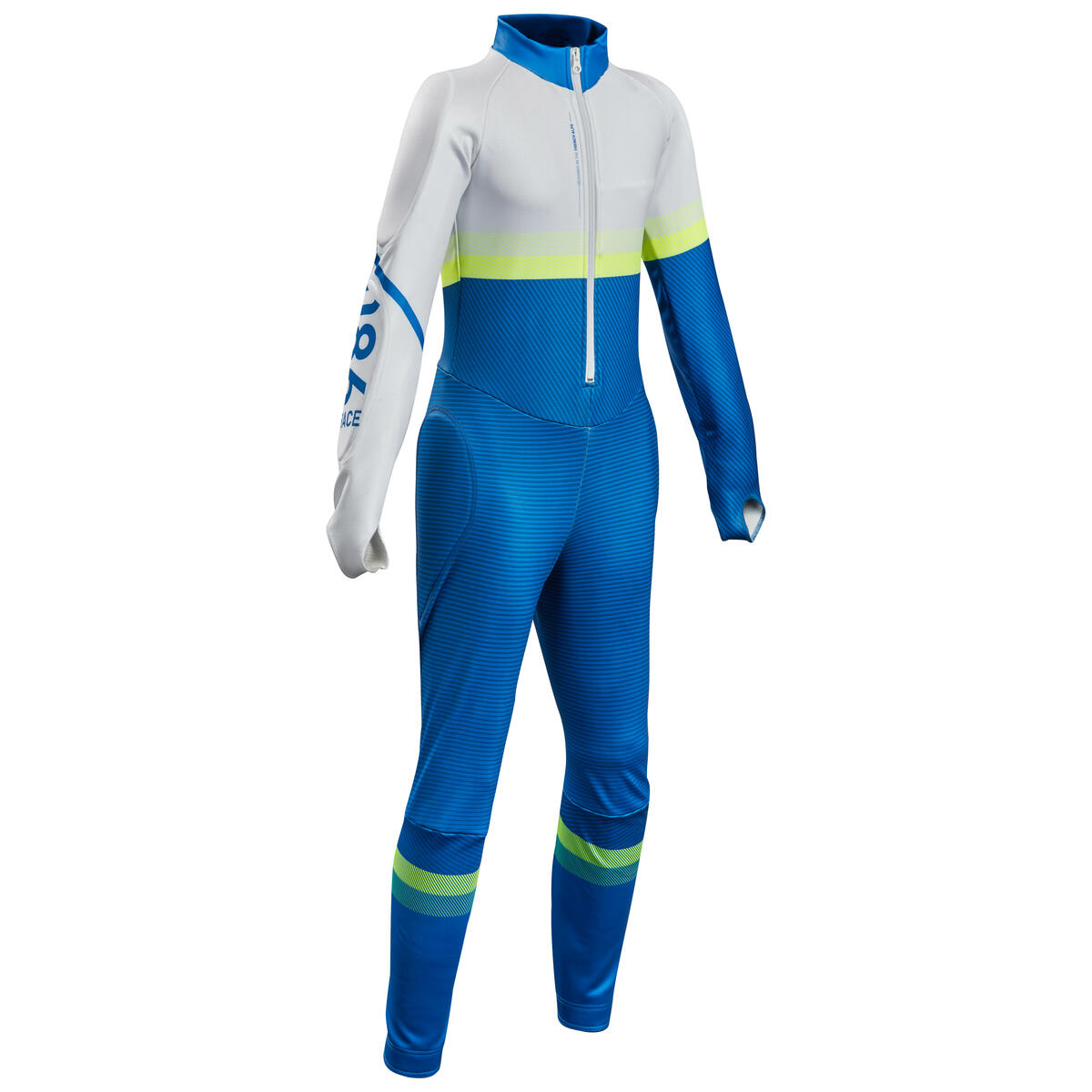 Bild 2 von Rennanzug Ski Kinder Club Racing - 980 blau/gelb