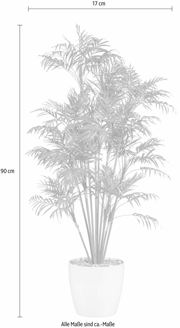 Bild 2 von Kunstpalme Palme, Creativ green, Höhe 90 cm