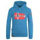 Bild 1 von Kinder Hoodie Pullover Trondheim Mittelblau