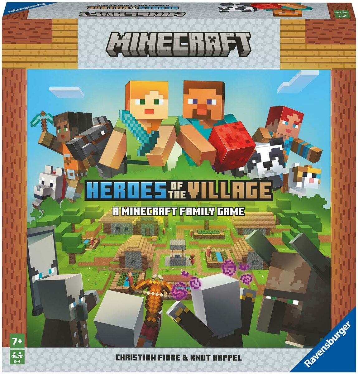 Bild 1 von Ravensburger Spiel, Gesellschaftsspiel Minecraft Heroes of the Village, Made in Europe, FSC® - schützt Wald - weltweit