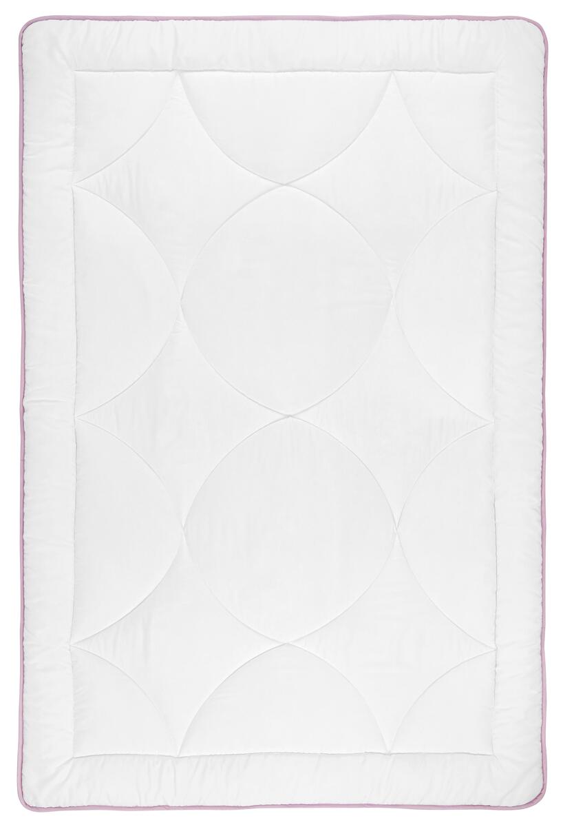 Bild 1 von Steppdecke Lavendel in Weiß ca. 135-140x200cm