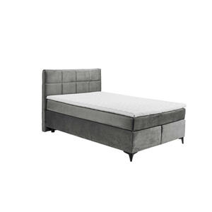 Xora BOXSPRINGBETT Grau, Orange