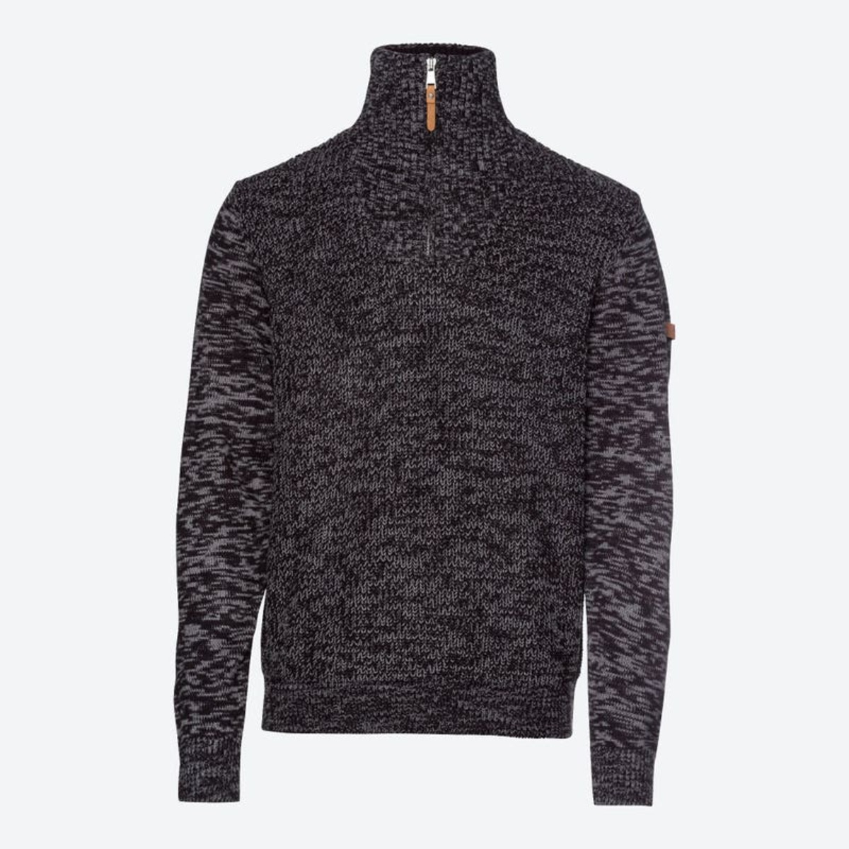 Bild 1 von Herren-Troyer mit Kontrast-Details